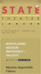 Mobile Screenshot of londonstatetheater.com